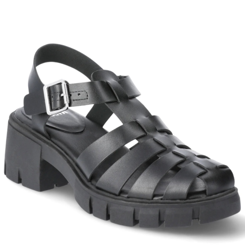 Madden NYC Women's Fisherman Block Heel Sandals